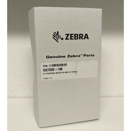 Original Zebra Thermal Printhead G57202-1M For Zebra 110PAX4 RH-LH Printhead 203dpi