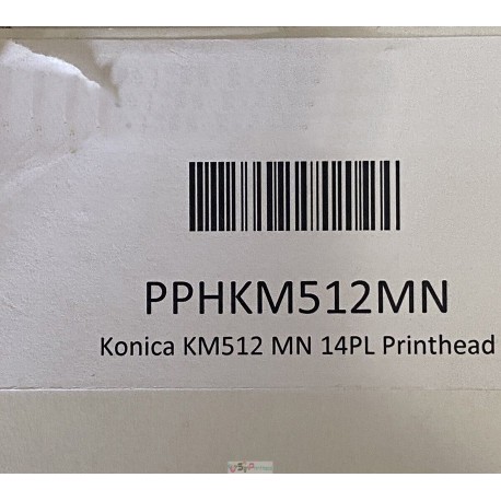 Original Konica minolta KM512 MN 14pl solvent Printhead