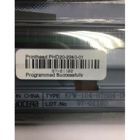 Original PHD20-2240-01 printhead, 300 dpi For H4, H4X, A-CLASS MARK II, H-CLASS