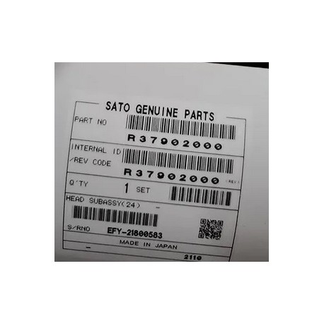 R37902000 Printhead 600dpi New Sato Thermal Printhead