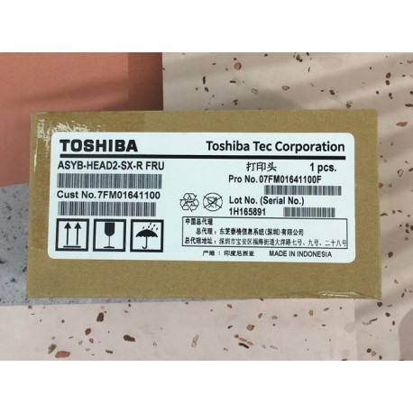 TEC Toshiba B-SX5T (300 dpi) Print head Part Number:7FM01641100